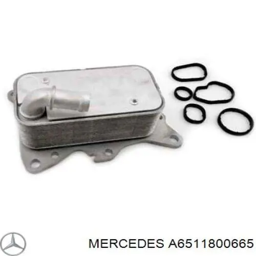 A6511800665 Mercedes радіатор масляний