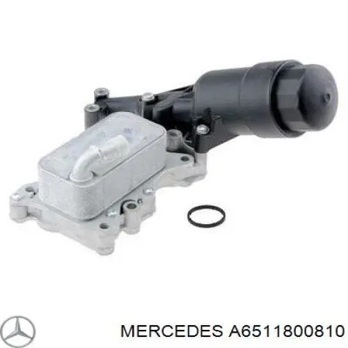 A6511800810 Mercedes корпус масляного фільтра