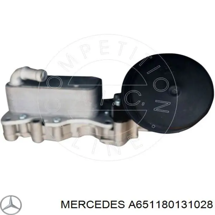 A651180131028 Mercedes корпус масляного фільтра