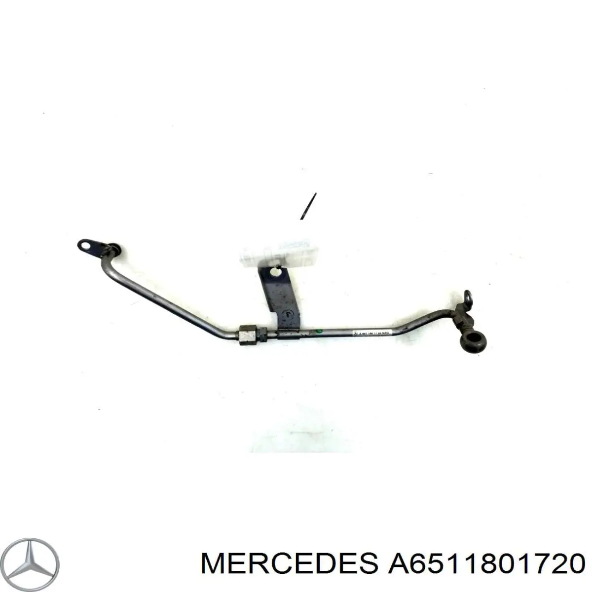 Купити A6511801720 Mercedes Трубка/шланг подачі масла до турбіни