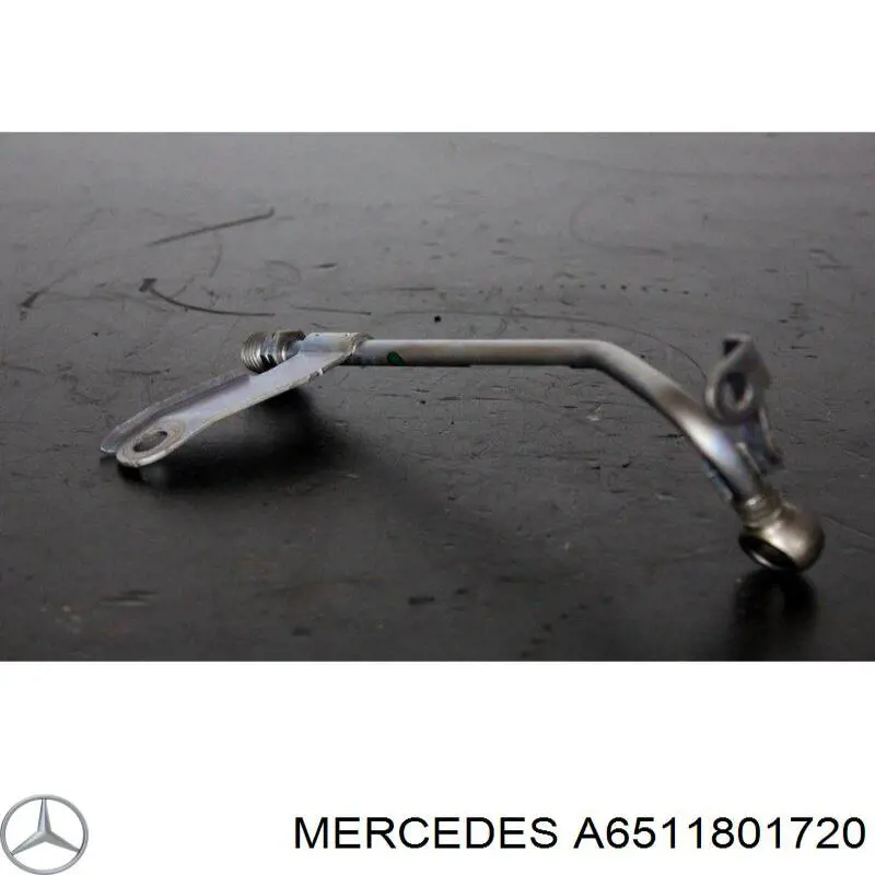 Трубка/шланг подачі масла до турбіни Mercedes A6511801720 ціна, від 47.45 USD