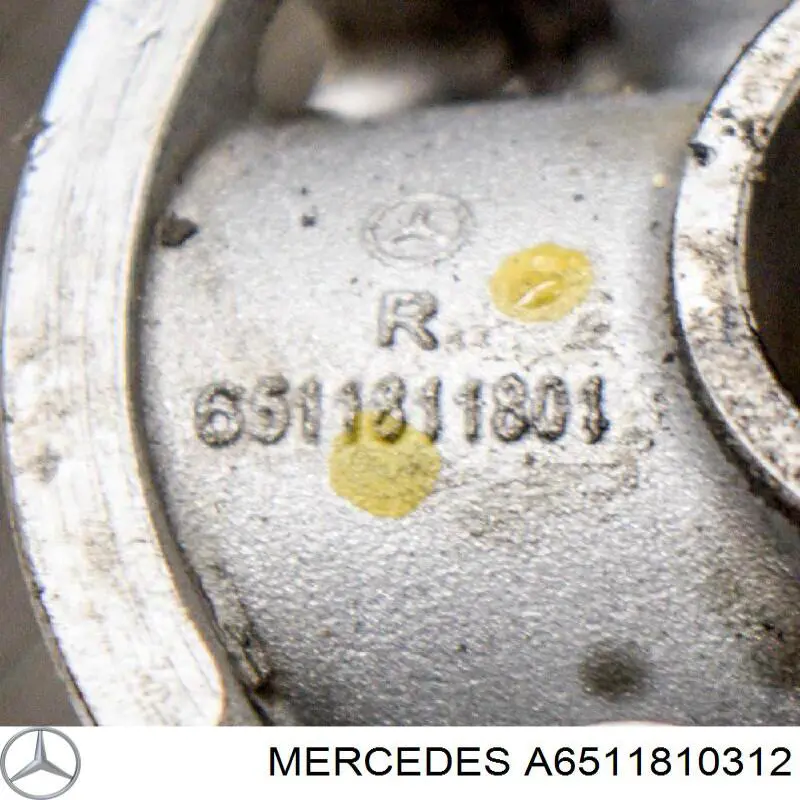  Mercedes A6511810312 ціна, від 50.62 USD