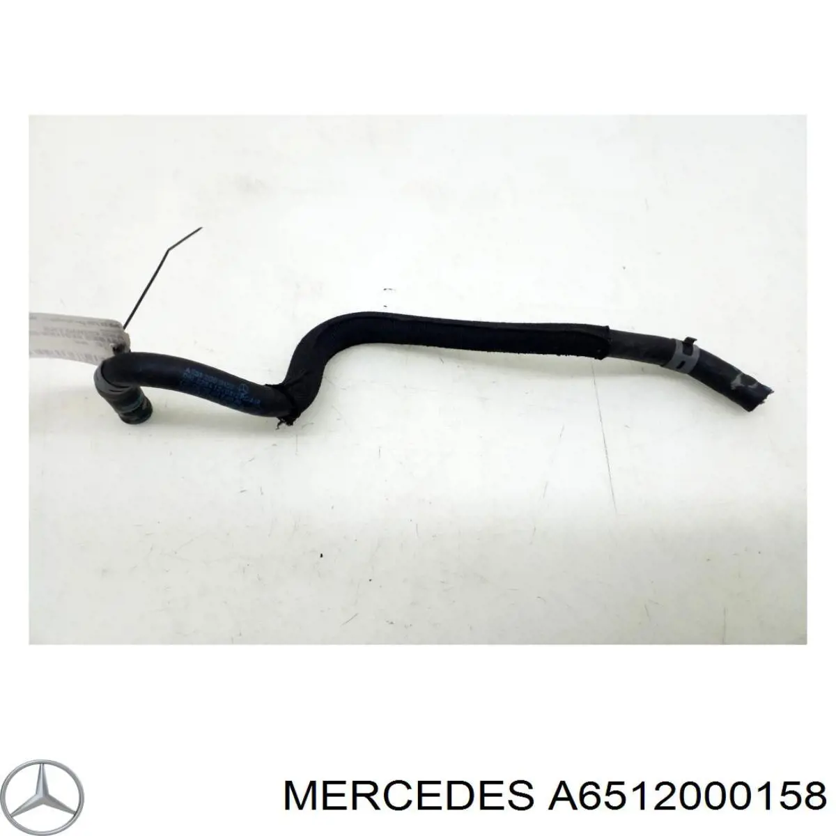 A651200035864 Mercedes Шланг повітряний вентиляції картера