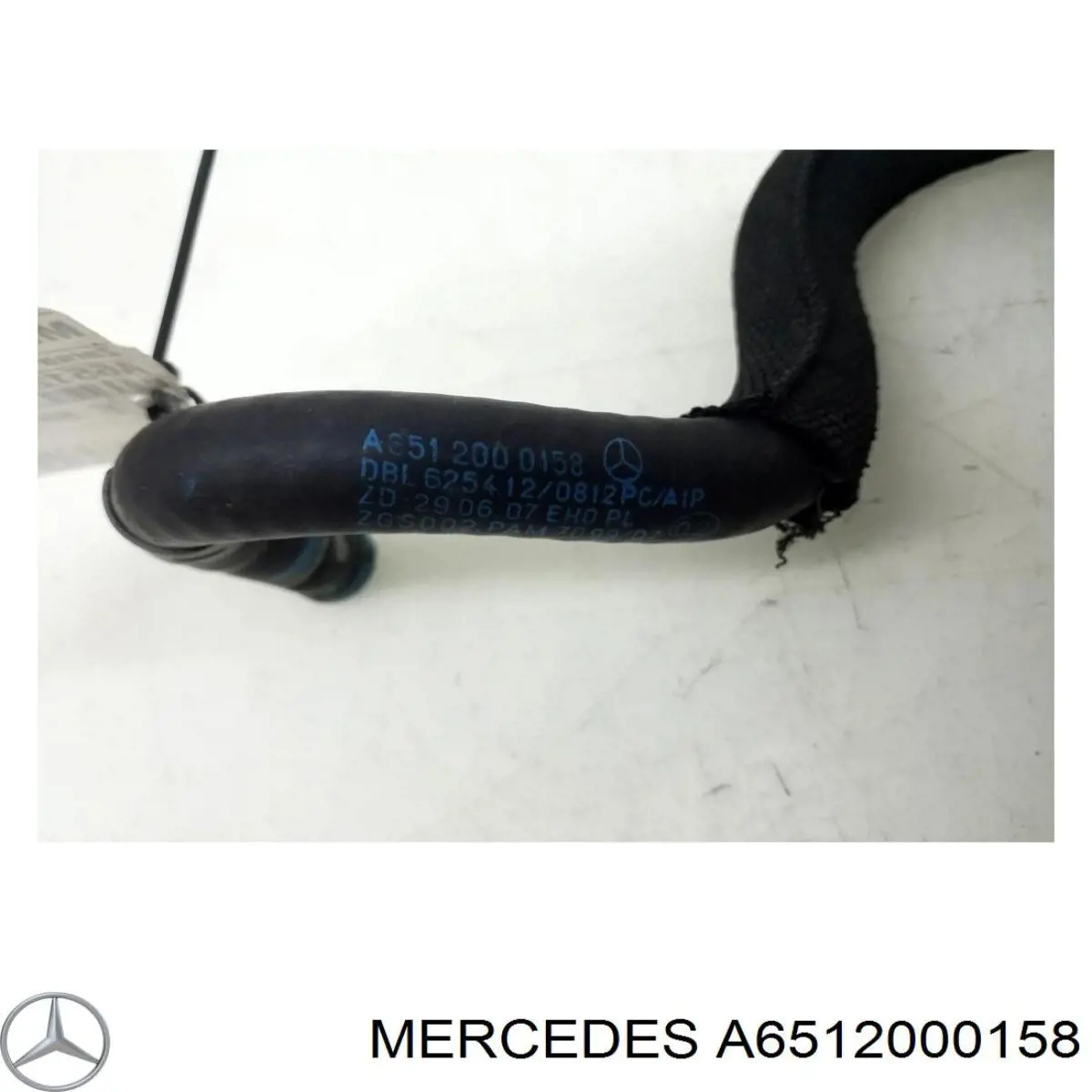 Трубка картера повітряна Mercedes A651200035864 ціна, від 5.56 USD