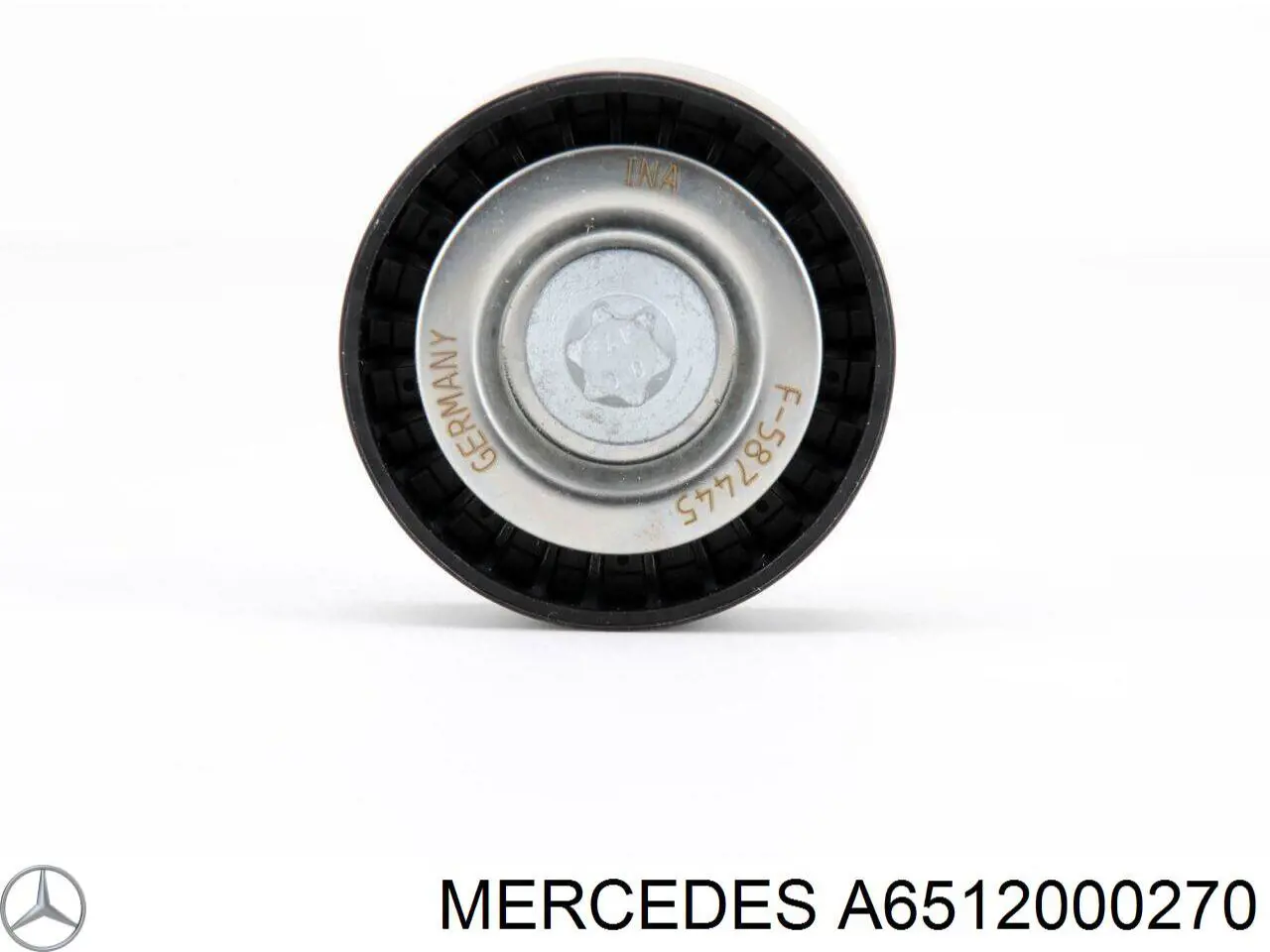 Ролик приводного ременя, паразитний A6512000270 Mercedes