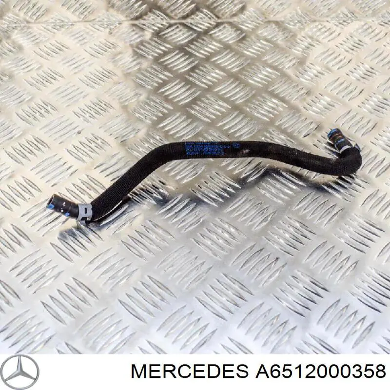Купити A6512000358 Mercedes Шланг для видалення повітря