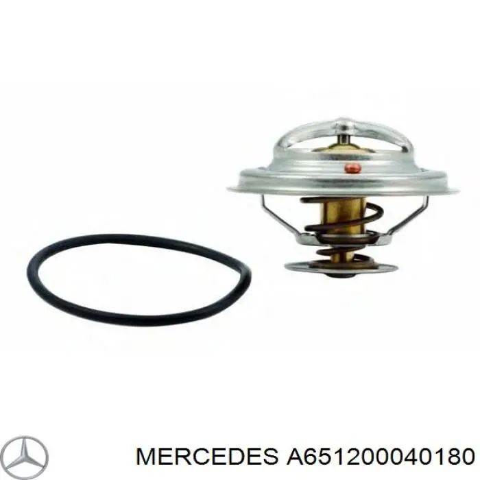 A651200040180 Mercedes помпа водяна, (насос охолодження)
