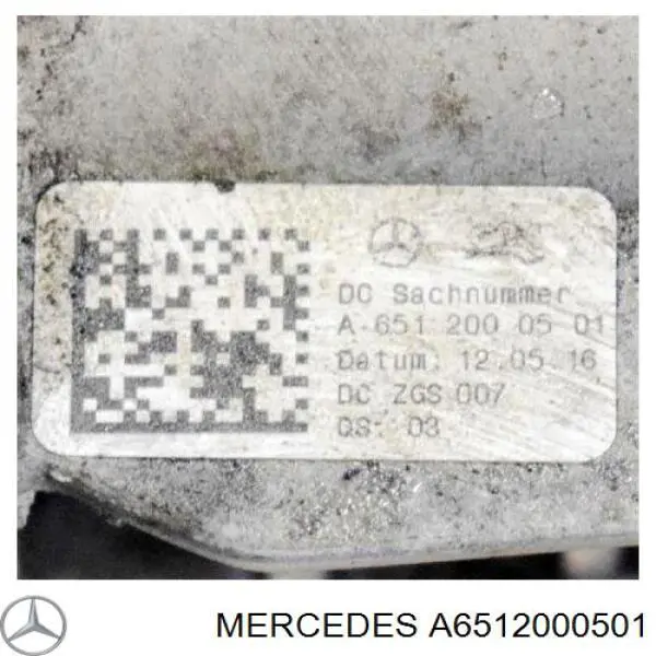 Помпа охолодження Mercedes A6512000501 ціна, від 63.34 USD
