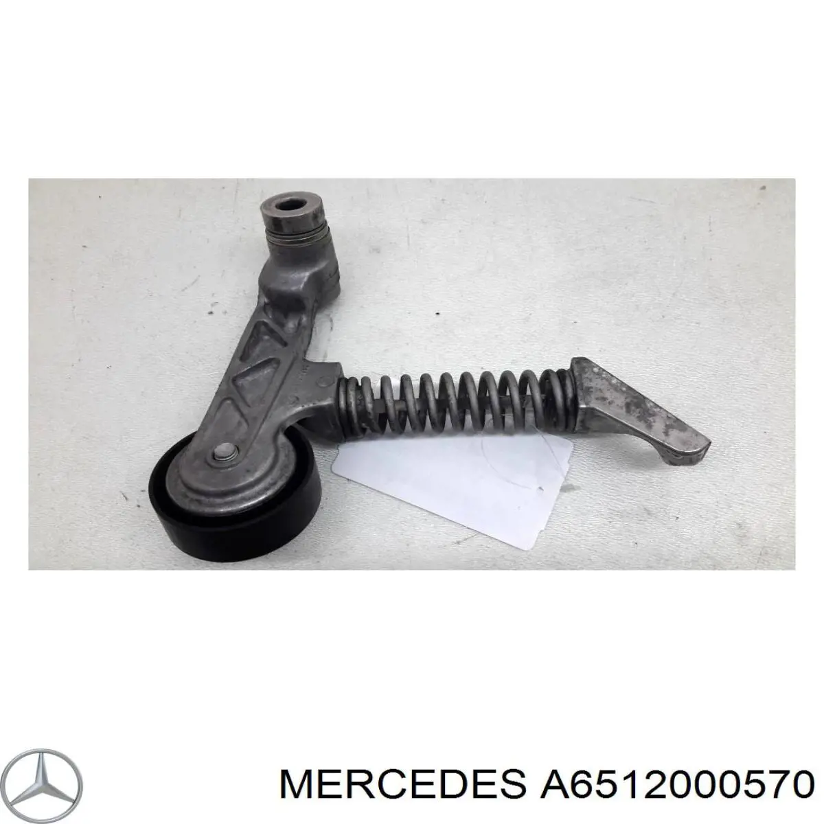 Натягувач приводного ременя Mercedes A6512000570 ціна, від 53.05 USD