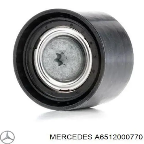 Ролик приводного ременя, паразитний Mercedes A6512000770 ціна, від 15.91 USD