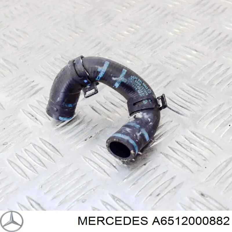 6512000882 Mercedes шланг (патрубок радіатор EGR, відведення)
