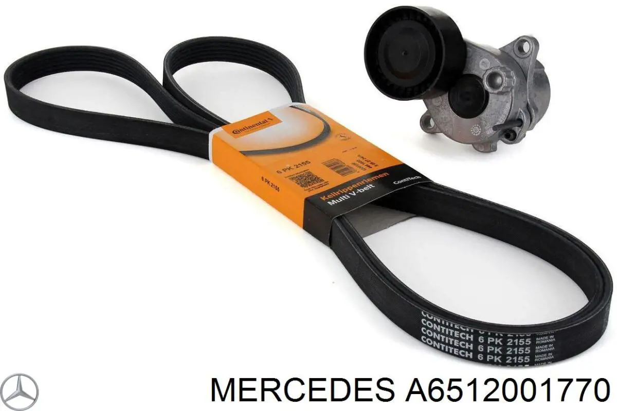 Купити A6512001770 Mercedes Натягувач приводного ременя