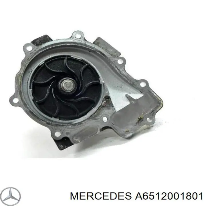 Помпа охолодження Mercedes A6512001801 ціна, від 62.58 USD