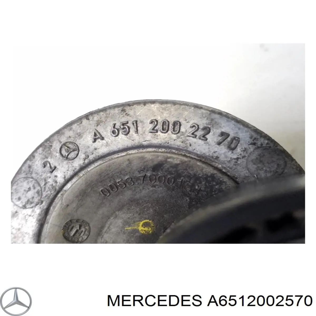 A6512002570 Mercedes Натяжна планка поліклинового ременя