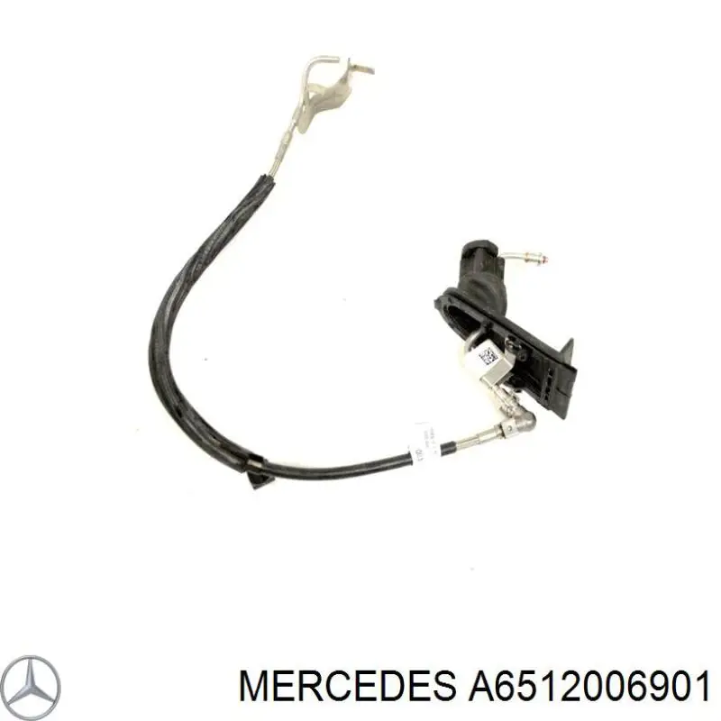 Шланг (патрубок) радіатор EGR, відведення Mercedes A6512006901