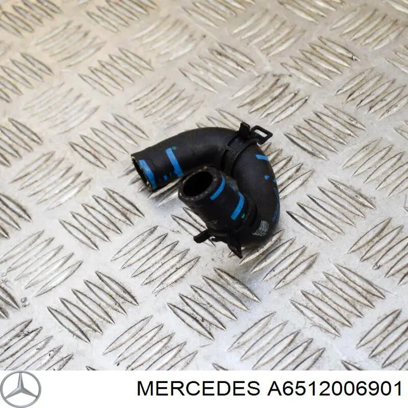 Шланг (патрубок) радіатор EGR, відведення Mercedes A6512006901 ціна, від 10.35 USD