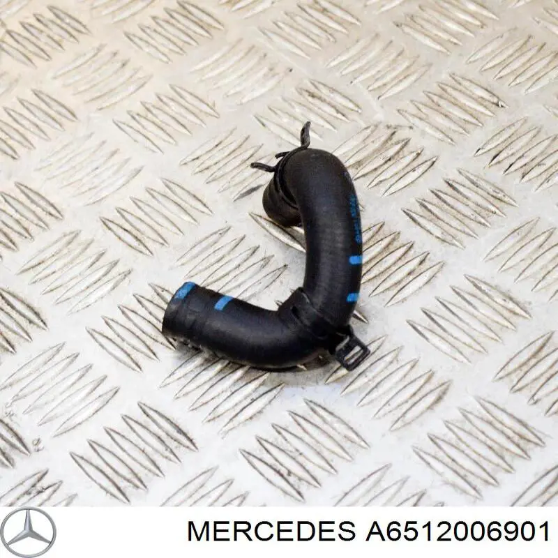 Купити A6512006901 Mercedes Шланг (патрубок) радіатор EGR, відведення
