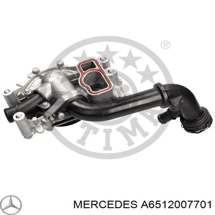 Помпа охолодження Mercedes A6512007701 ціна, від 132.64 USD