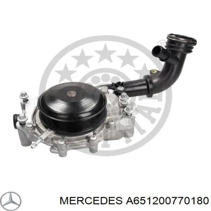 Помпа охолодження Mercedes A651200770180 ціна, від 89.58 USD
