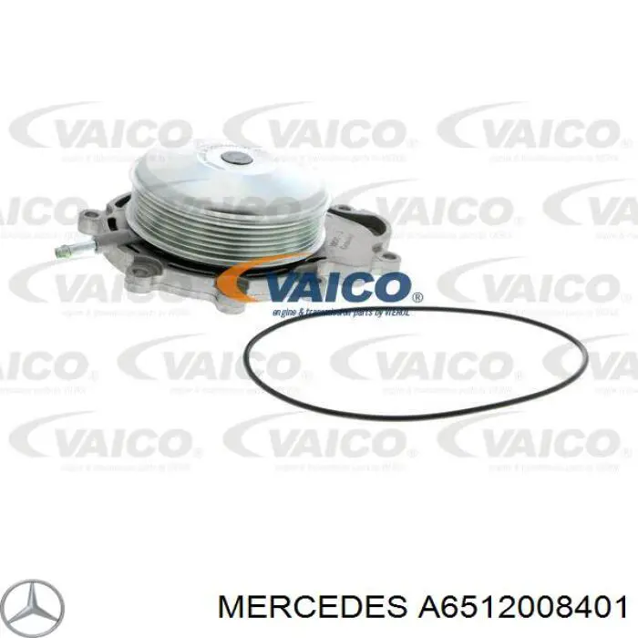 Помпа охолодження Mercedes A6512008401 ціна, від 146.51 USD