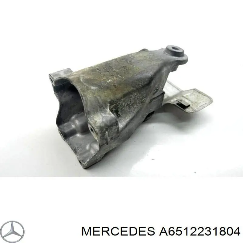 Кронштейн подушки (опори) двигуна, правої Mercedes A6512231804 ціна, від 11.26 USD