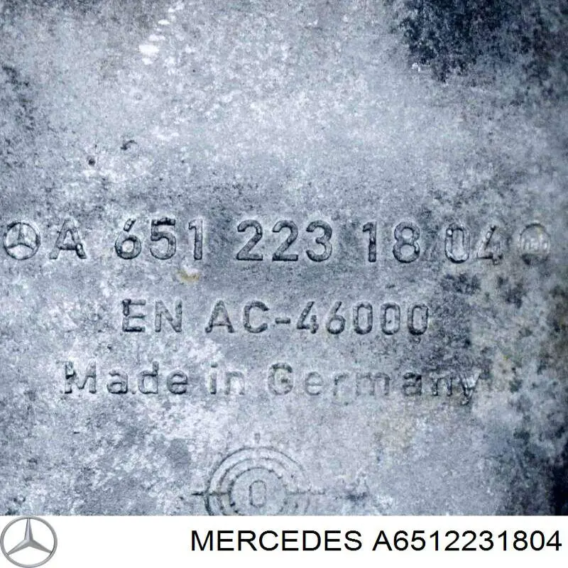 Купити A6512231804 Mercedes Кронштейн подушки (опори) двигуна, правої