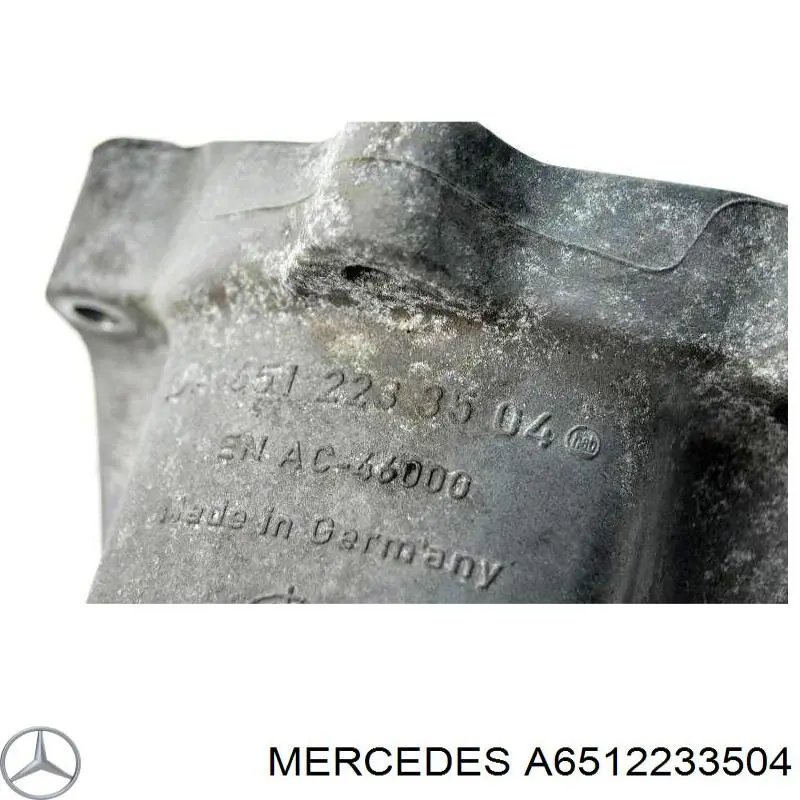 Кронштейн подушки (опори) двигуна, правої Mercedes A6512233504 ціна, від 9.13 USD
