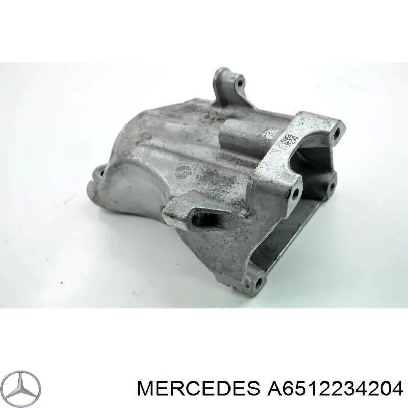 Кронштейн подушки (опори) двигуна, лівої Mercedes A6512234204 ціна, від 22.50 USD
