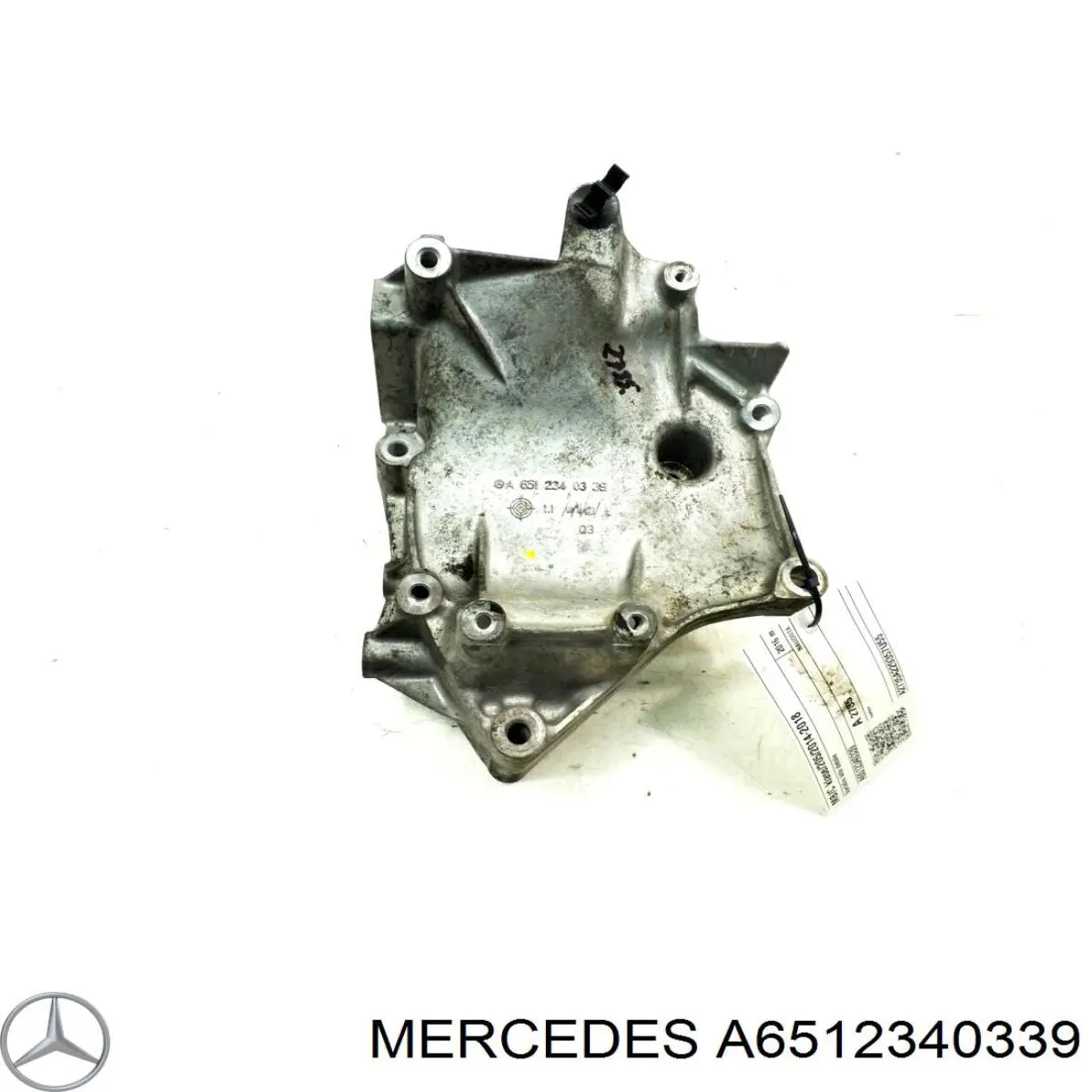 Кронштейн компресора кондиціонера Mercedes A6512340339 ціна, від 18.52 USD