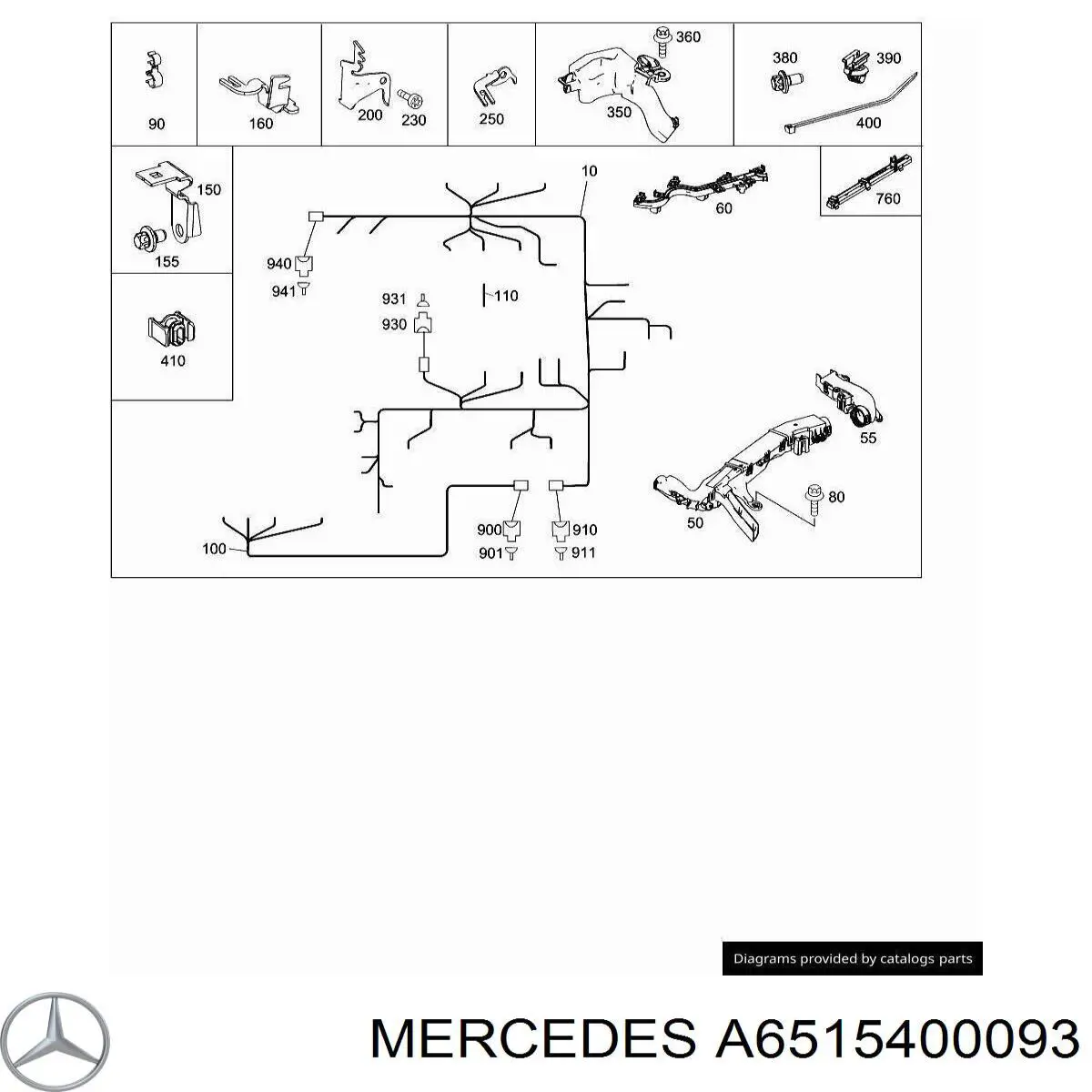 A6515400093 Mercedes 