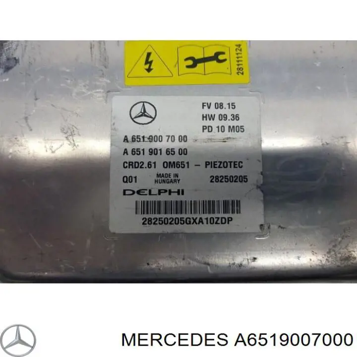 A6519007000 Mercedes 
