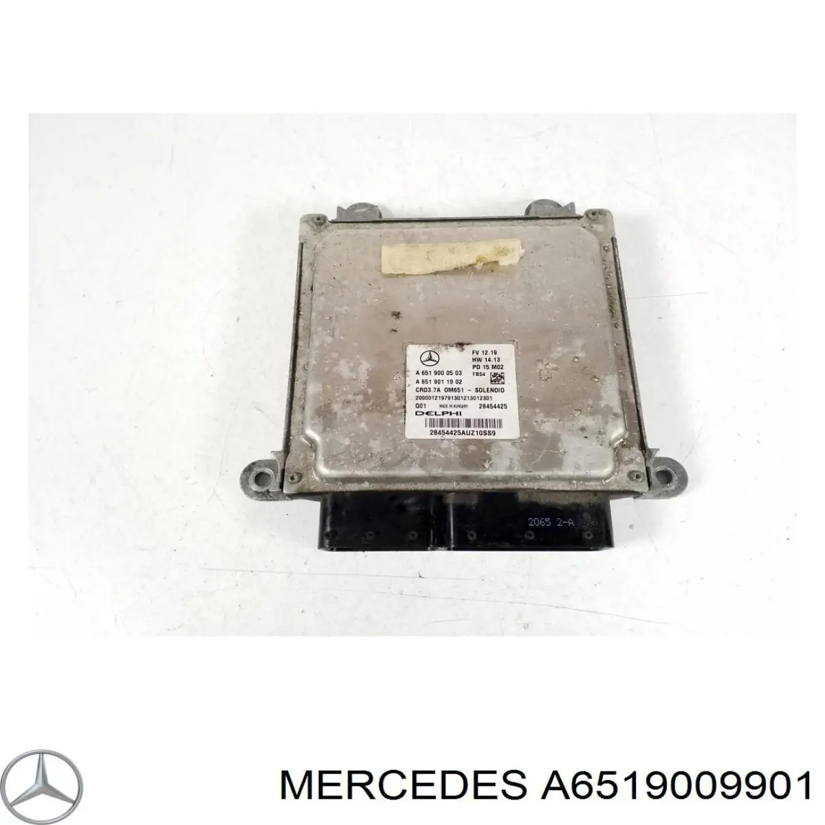 Електронний блок керування двигуном A6519009901 Mercedes