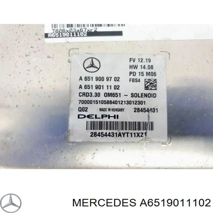  A6519011102 Mercedes