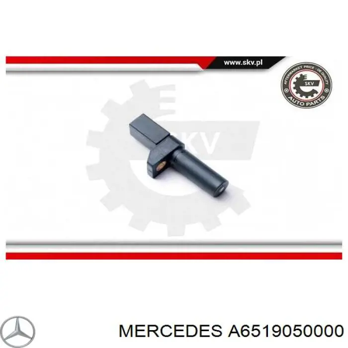 Датчик положення колінвала Mercedes A6519050000