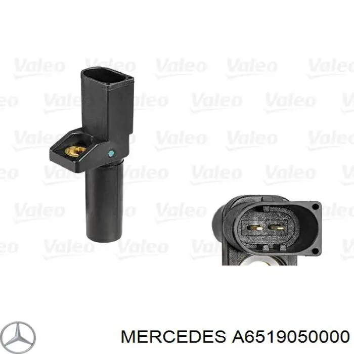 Датчик обертів колінвалу Mercedes A6519050000 ціна, від 10.23 USD