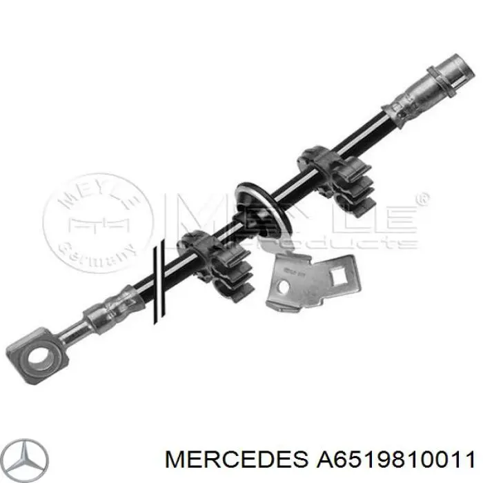 Балансувальний вал Mercedes A6519810011