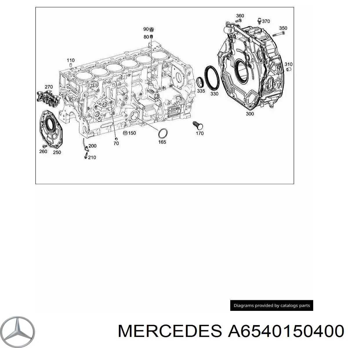  A6540150400 Mercedes