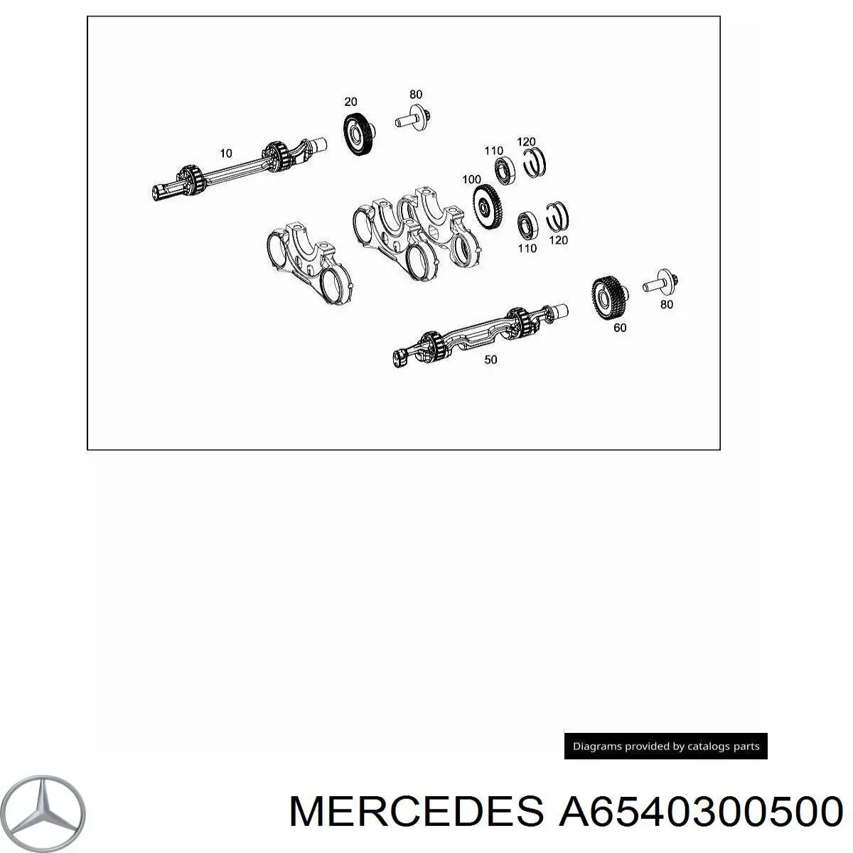 A6540300500 Mercedes 