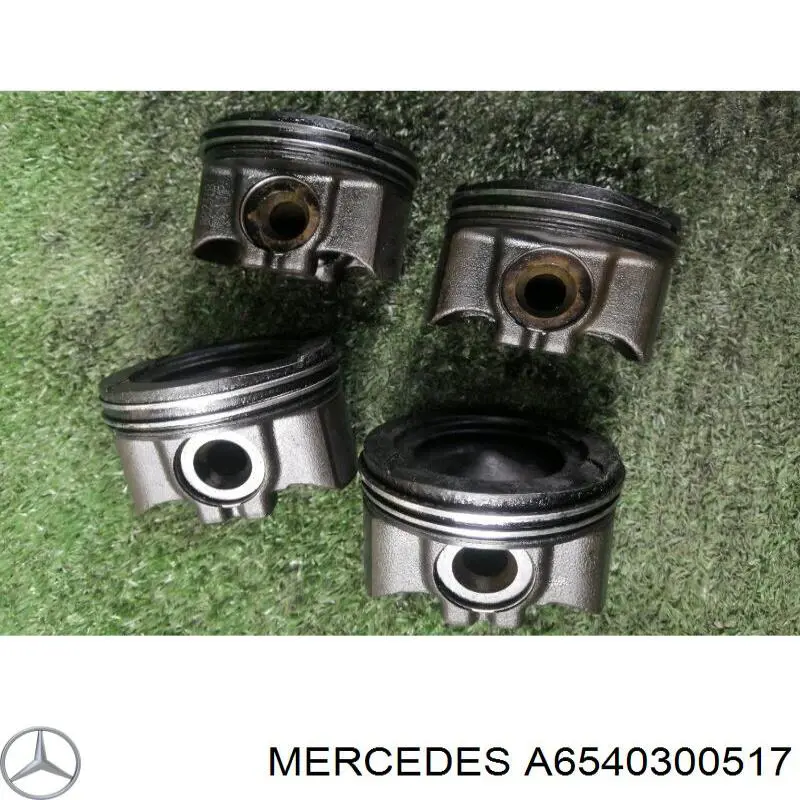 Купити A6540302900 Mercedes Поршень в комплекті на 1 циліндр, STD