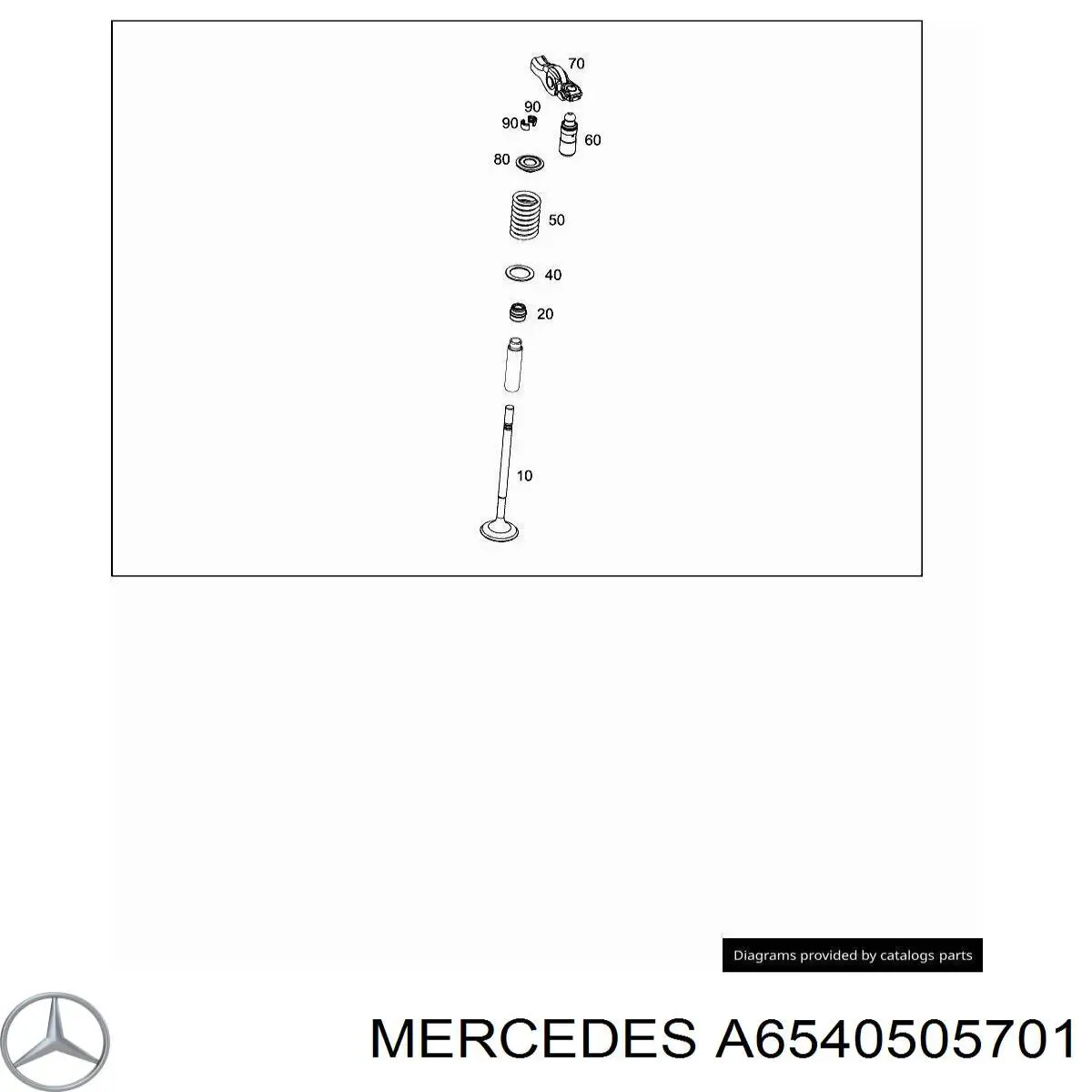  A6540505701 Mercedes