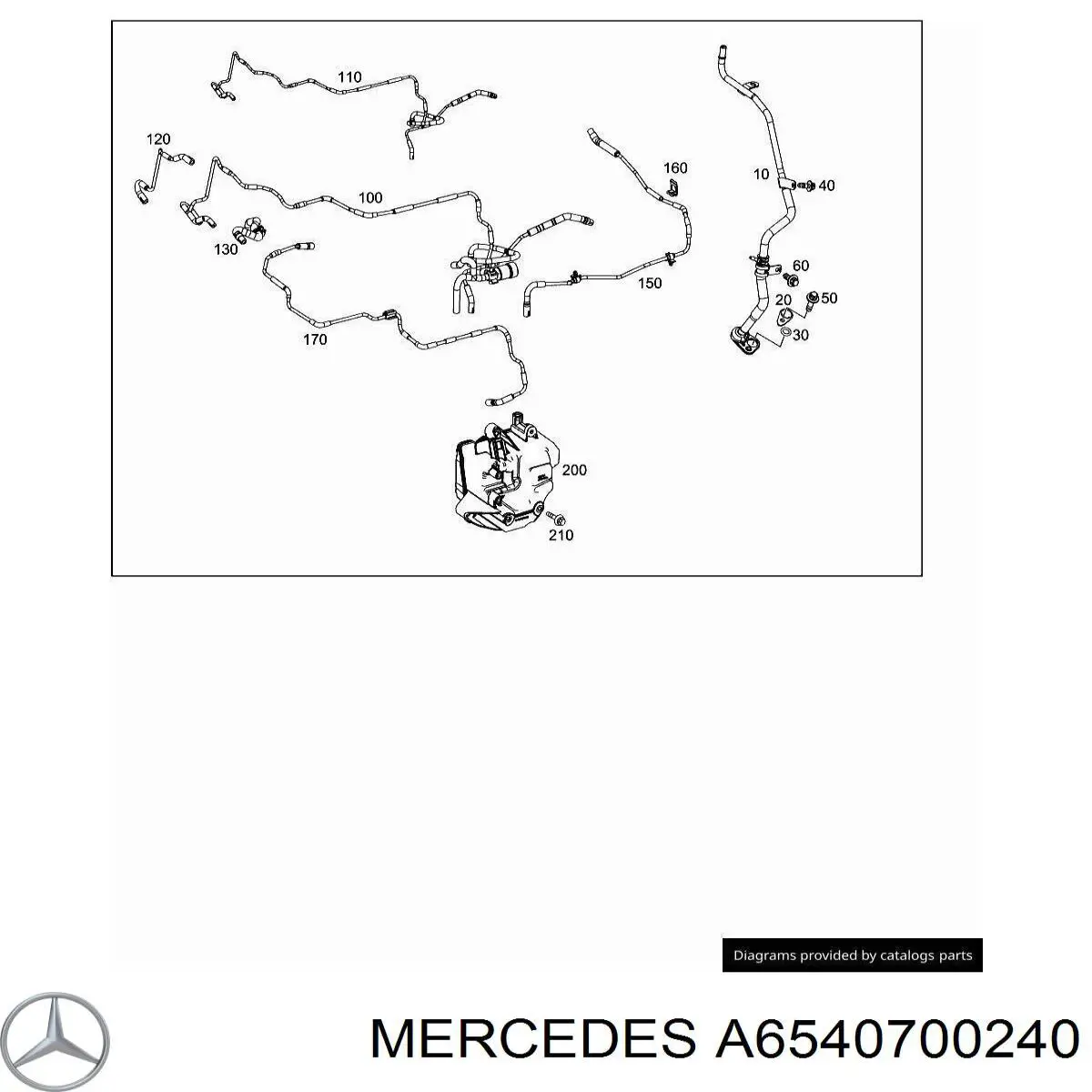 A6540700240 Mercedes 