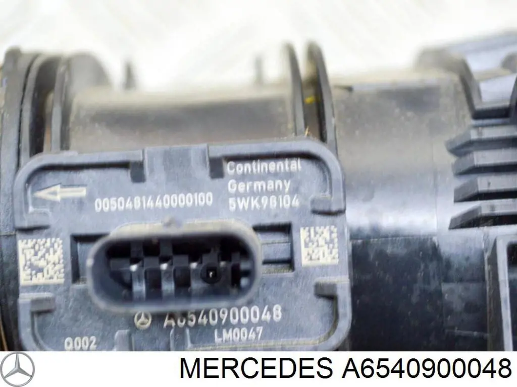 A654090004864 Mercedes датчик потоку (витрати повітря, витратомір MAF - (Mass Airflow))