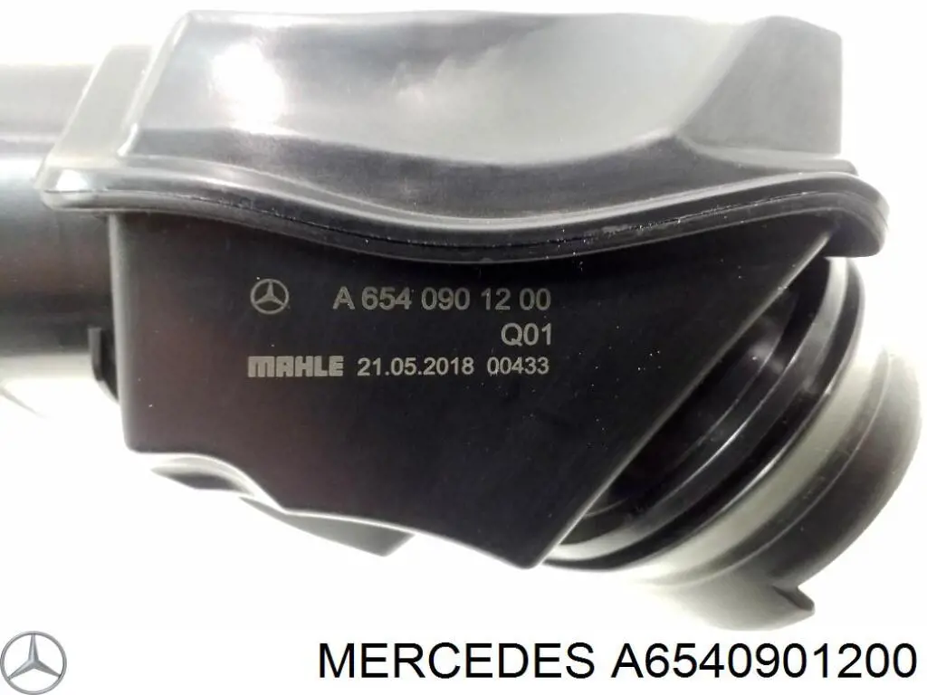 Патрубок повітряний, вихід повітряного фільтра A6540901200 Mercedes
