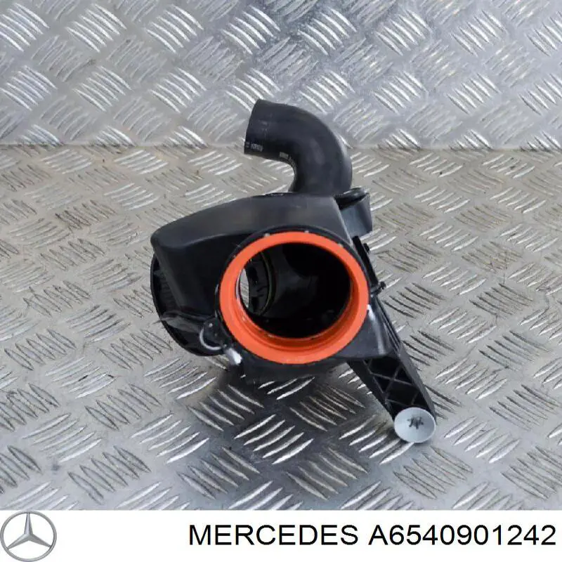 Купити A6540901242 Mercedes Патрубок повітряний, вхід в турбіну (наддув)