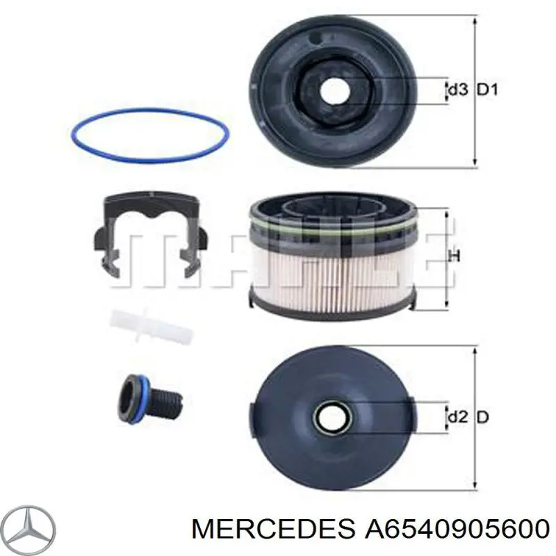  Mercedes A6540905600 ціна, від 51.32 USD