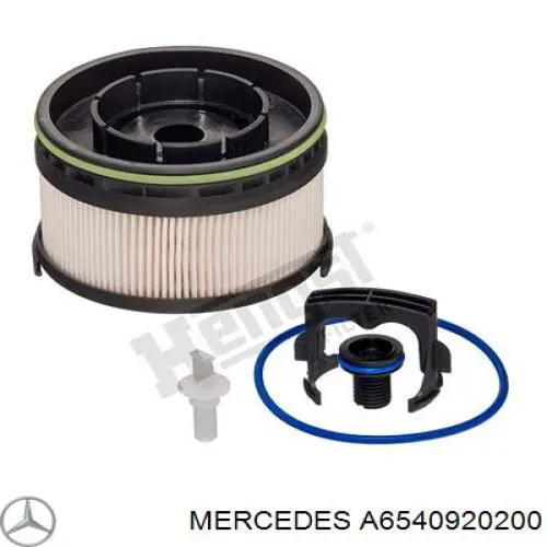 Фільтр тонкого очищення палива Mercedes A6540920200 ціна, від 63.27 USD