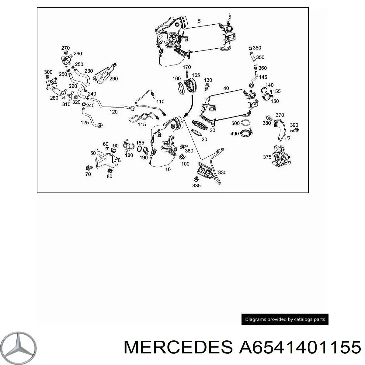 A6541401155 Mercedes 