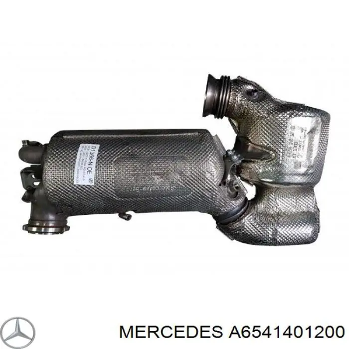 Конвертор-каталізатор (каталітичний нейтралізатор) Mercedes A6541401200 ціна, від 633.47 USD