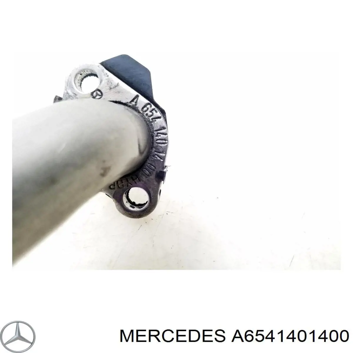 Патрубок радіатора системи рециркуляції ОГ Mercedes A654140080264 ціна, від 25.33 USD