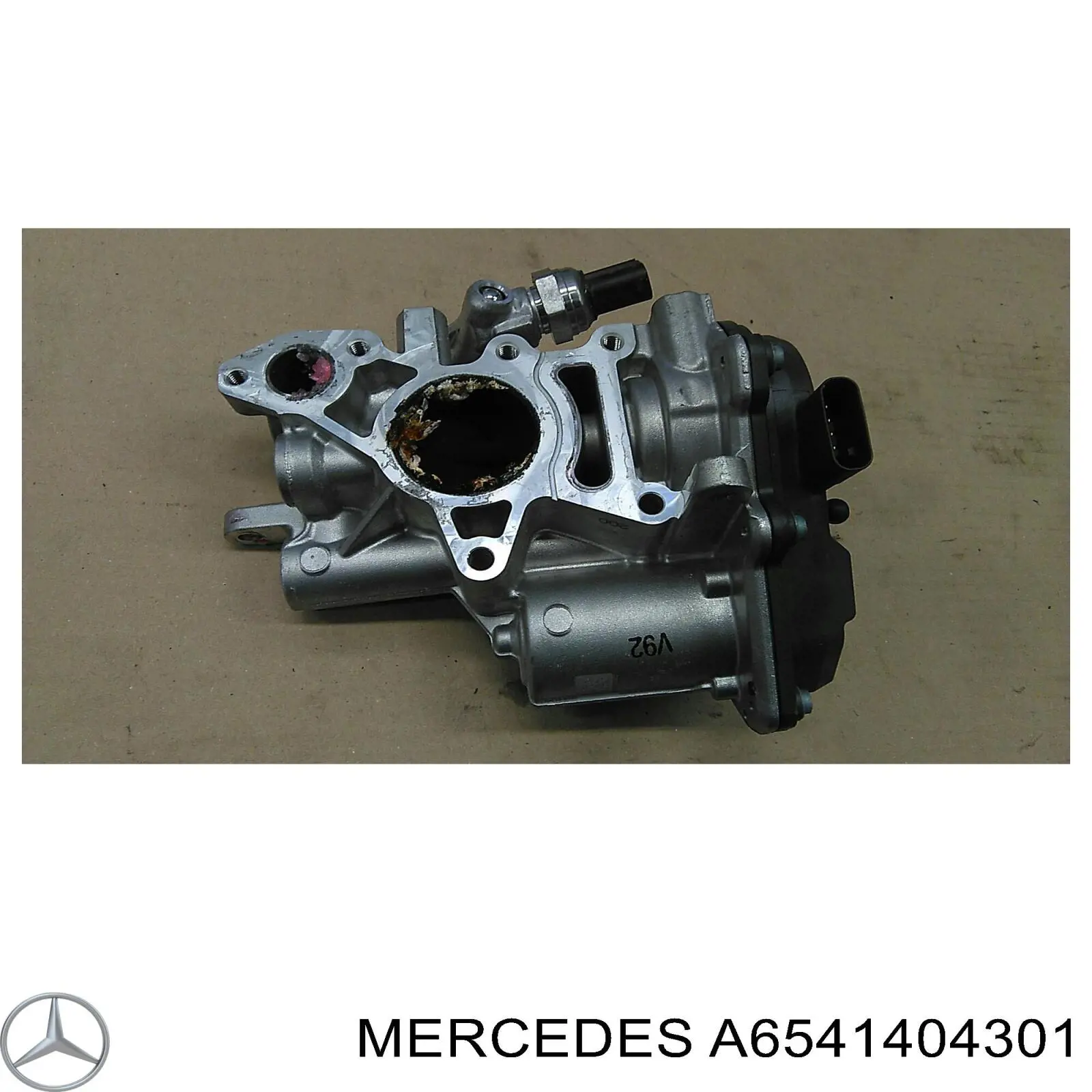 Клапан EGR, рециркуляції газів на Mercedes CLS (C257)